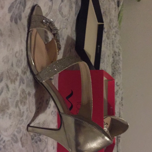 Touch of Nina Jeweled Heels - Picture 2 of 5